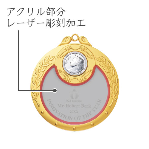 セミオーダー表彰メダル・記念メダル S-MK-8806｜トロフィー・メダル 